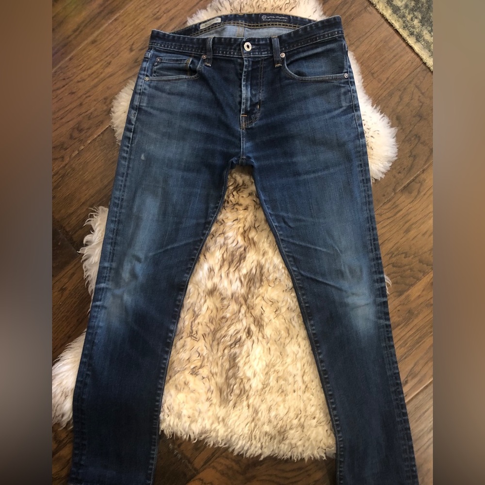 AG Jeans. Adriano Goldschmied. The Matchbox. Slim. Straight.